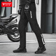MOTOWOLF motorcycle quick-release riding pants motorcycle anti-fall winter warm windproof quick-release pants windshield pants cold-proof quick-release pants