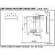 Gabinete de baño de Toto LDSW753W BAÑO HOGAR CERÁMICA CERRICA INTEGRADA Tirando de tirar de la cuenca Multifunción Gabinete Washbasin Gabinete Washbasin Conjunto completo: grifo + espejo de maquillaje almacenable