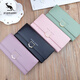 Cool Kangaroo KQ2024 New Women's Women's Long Clutch Fashion Version Coreano Versión Corea Simple Valor Multi-tarjeta Billetera Soft Billet