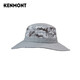 卡蒙（Kenmont）亲子帽子儿童春夏遮阳帽大帽檐渔夫帽防晒帽男童帽4885 灰色 56cm