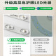 简约客厅吊灯创意卧室灯月球泡泡吊线灯卡通星球吊灯中山灯具001O 9734金色13头三色白球12cm