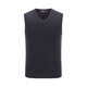 YOUNGOR sweater vest for men machine washable wool worsted wool anti-pilling and anti-static to improve experience Navy YBQW615198FVA XL 110cm