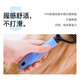 Huayuan Pet Tools (hoopet) dog comb to remove floating hair, detangle comb, dog hair cleaner, dehairing knife, comb brush, pet cat comb, orange large size 16 teeth (long-haired cats, medium and large dogs