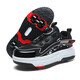 Sembosk Rambling Shoes de Sembosk Niñas 25 zapatos nuevos para niños nuevos zapatos Polea de la polea Internet Botón giratorio Patinaje de hielo zapatos deportivos infantiles 898 Ravas de cuatro ruedas Rosa Tamaño 35