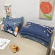 Banxia Weiliang quilt quilt core + four-piece set + pillow core full set of quilt set single double dormitory bedding Happy Dog 1.5 bed seven-piece set/four-piece set + 4Jin [Jin equals 0.5 kg] quilt + pillow core