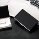 Createmagic Visitenkartenhalter-Kartenbeutel für Männer Ultra-dünner Business High-End-Luxus tragbare Damen exquisite Visitenkartenbox für Freundengeschenk
