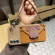 Lu Chun Fashionable Violent Bear Huawei nova8/7 mobile phone case mate40 card coin wallet p30 crossbody lanyard P50 brown shell + violent bear + oblique rope Honor 30