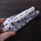 Taiwan tng ovale douze trous Mid-tone C ovale bleu et blanc en porcelaine or 12 trous à trois tuyaux Performance professionnelle Performance Flaste à quatre tuyaux