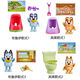 Bruiy Toys Volle Set von Muse Moose Familie Bluey und Freunde Bingo Banter Puppenverzierung [Bruiy] Puppe (Foto + Teekanne)