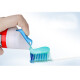 
O-ZONE imported 9928 pearl porcelain cleaning toothpaste baking soda tooth solid tooth white to remove mint flavor three-dimensional pump pearl porcelain cleaning 120g*4 pieces