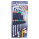 Anex Marke (Anex) importierte japanische Schraubenschlüssel extra Länge kugelförmiger hexagonaler Schraubenschlüsselkugel Head Hexagonal Schlüsselschlüssel Set HB5009 (1,5 mm-10 mm) 9-Pack