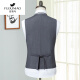 Fuguiniao gray suit vest vest spring and autumn business slim men's suit vest casual professional vest gray vest 180/XL