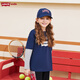 Levi s Levi's children's clothing for boys and girls pure cotton long-sleeved T-shirt spring and autumn holiday two-piece children's tops dark indigo 130/64 recommended height 116-122cm