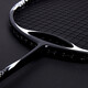 Badminton Racket Single Shot Full Carbon Professional Competencia avanzada Especial Puente Doble Doble Adult Sencillo Ofensivo Bádminton Raqueta Bola de viento 9900 [Negro] Raqueta de regalo Bolsa de regalo