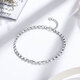 Liuguifu Jewelry PT950 Platinum Bracelet Bundy Beads Platinum Bracelet Women PT0400010 4.4g