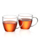 Yi Pot Tea Small Tea Cup Glass Drinking Cup Kung Fu Tea Set Tea Cup Glass Men's and Women's Office Water Cup Master Tea Bowl Drinking Cup 2 Pack 150ml