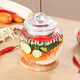 Baijie pickle jar glass sealed jar storage jar wine container large capacity 1250ML pickle jar pickle jar