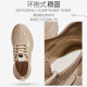 Crocodile shirt CROCODILE casual shoes men's comfortable and breathable flying mesh lightweight white shoes Korean style fashion trend men's shoes EYXONONS 10 beige 41