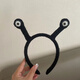 Timo Children's Day headband can make sounds, funny hair accessories, children's headwear, cute snail small tentacle headband 520 lover, can make sounds snail headband - black