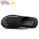 Sandalias de hombres dinámicas de camello alemanes para el verano Nuevos zapatos de playa informales Sandalias sin deslizamiento Sandalias de doble propósito Flip Flip Flopslip 3880 Negro (tamaño de zapato deportivo) 38