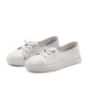 Belle Chaussures blanches confortables et décontractées pour le centre commercial pour femmes Même mocassins de style b4j1dca4 blanc 38