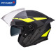 Ruimi (Rymic) Motorradhelm 3C Zertifiziert professionelle Motorrad-Reithelm-Doppellinse Drei Viertel Helm Männer und Frauen vier Jahreszeit