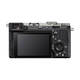 Sony (SONY) Alpha 7C II new generation full-frame dual image small 7 A7C2 A7C second generation A7Cii silver stand-alone, free 128G card + camera bag + battery + leather case, etc. Official standard configuration