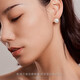 Ruan Shi 18k gold akoya seawater pearl earrings pearl earrings classic simple earrings 7-8mm