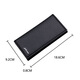 Shuguoer (Shu Guo er) () NOUVEAU portefeuille pour hommes style coréen long Cross Match à la mode Multi-carte simple portefeuille 3027 Long Black