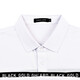 GHILARO/古劳吉那诺2020年夏季新品男士休闲翻领短袖T恤潮7027-80 白色 165/46/S