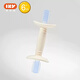 IKV teether baby toothbrush toy four and six months baby oral silicone chewing gum brush head magic wand teether blue