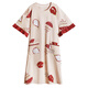 
Yimuqi nightgown for women Xia Anxin cotton loose fat mm200Jin [Jin equals 0.5 kg] plus fat plus size pregnant women fat sister cotton pajamas for women f6627 M (recommended 80-100Jin [Jin equals 0.5 kg]