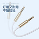 Sibyl wired earphones semi-in-ear noise reduction call karaoke girl mobile phone computer Nordic powder丨three-button wire control丨send storage box