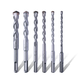 Dongcheng electric hammer drill bit with round handle, two pits and two slots, 6-25mm concrete impact drilling wall drilling drill bit, round handle electric hammer drill bit-6X110mm