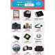 Canon EOS 200D Mark II 200D 2nd Generation 200D 2nd Generation Entry-Level SLR Camera 200D II 18-55mm Kit White Official Standard Configuration [Does not include memory card or camera bag, only factory configuration]