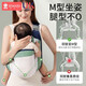 Xin'andai Simple Multi-Function Baby Carrier Crossbody Newborn Portable Carrier Comfortable New Waist Stool to Hold Baby Artifact Carrier Children's Carrier (Blue Model)