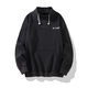 
Lan Junqi high-quality cotton stand collar plus velvet sweatshirt men's autumn and winter top ins Korean style youth student top coat MH9901H white (plus plus velvet style) M 80-105Jin[Jin equals 0.5 kg]