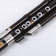 Blue Peacock T-084 Hulusi Professional Performance Natural Ebony Wood Pipe Inlay Yunnan Musikinstrument F-Tune-Ummantelstil kein Lehrbuch enthalten