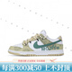 耐克（NIKE）球鞋定制  Dunk 神话悟空 防滑减震 低帮 板鞋 男款 DD1391-100(Team144-流金岁月) 39定制款不退不换
