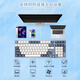 Double Shell mechanical keyboard wireless 2.4G/wired/Bluetooth three-mode cherry cherry black tea axis game office multi-system Mac/Win multi-system compatible with girls with good looks D96 key-natural blue friend three-mode German cherry axis-MX red axis light feel suitable for coding Double Shell mechanical keyboard wireless 2.4G/wired/Bluetooth three-mode cherry cherry black tea axis game office multi-system Mac/Win multi-system compatible with girls with good looks D96 key-natural blue friend three-mode German cherry axis-MX red axis light feel suitable for coding