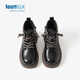 Tianmeiyi Children's Martin Boots 2023 Printemps et automne Nouveaux garçons Style britannique Short Boots Boots Boots Black 33