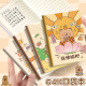 Panda Small Notebook Pocket Book Portable Carry Carry Linding Children Children Children Mini Small Student Estudiante en blanco y negro Panda A9194 Paquete