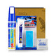 Dianbin is specially used for Ford Mondeo touch-up pen, white car paint repair scratch wax, scratch repair self-spray paint artifact, tanzanite blue touch-up pen + scratch wax