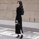 
Sibaishe New Chinese Dress 2025 Autumn New Women's Clothing Chinese Style Band Embossed Cheongsam