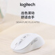 罗技（Logitech）M750M 通用版鼠标 无线鼠标 静音鼠标 对称鼠标 白色 带Logi Bolt USB接收器