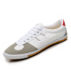 Zapatos de voleibol de doble estrella tendón tendón de tendón zapatos de entrenamiento lienzo hombres y mujeres zapatos de artes marciales transpirables zapatos de voleibol blancos 39