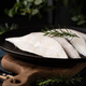 Jingmi frozen Greenland halibut net weight 800g 6-8 pieces of selected sections fresh fish plaice deep sea fish