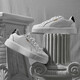 Puma (Puma) Männer und Frauen erhöhte dicke alleinige Gelegenheitsbrettschuhe, kleine weiße Schuhe, OSL Pro 391220 White-Gold-04 36