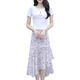 Xuan Mulin Jupe Robe en mousseline d'été 2023 Été Nouveau Tempéra de vêtements pour femmes