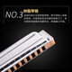 Suzuki Japaner importiert Suzuki M-20 Blues Mundharmonica Student Anfänger Erwachsener 10 Loch Blues M20 Zehn Loch Harmonica Bass Low f Tune